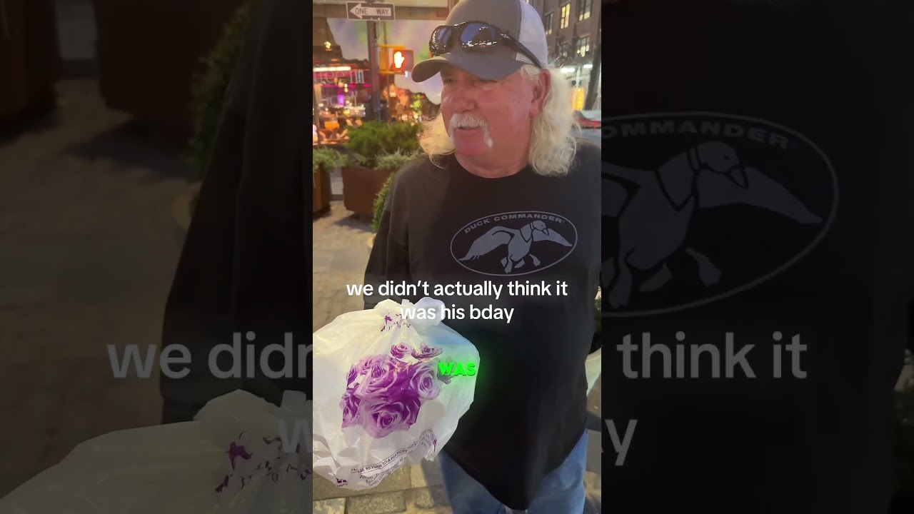 Crazy Coincidence of Happy Birthday WIth A Street Stranger!