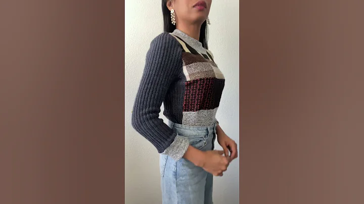 Don't throw your fabric scraps! #shorts #sustainablefashion #sewing #diy #upcycle