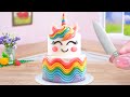 Best Of Tiny Unicorn Cakes | 1000  Beautiful Miniature Cake Decorating Compilation