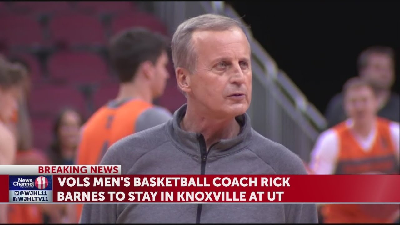 Coach Barnes stays at Tennessee