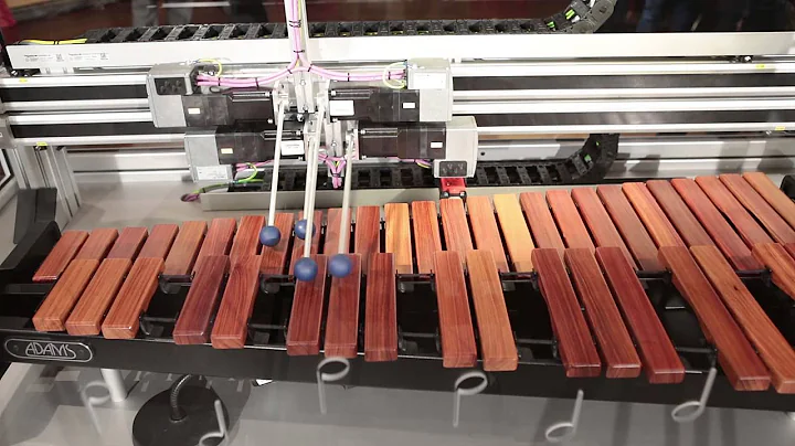 Xylophon machine - Motion control made by Schneider Electric