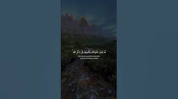 ﴿أَفَمَن شَرَحَ اللَّهُ صَدْرَهُ لِلْإِسْلَامِ﴾القارئ ماهر المعيقلي#راحة_نفسية بذكر الله تطمئن
