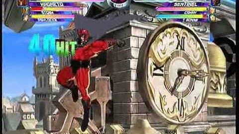 MvC2 Online (360): Brett (MSP) vs Armando (Sent/Cam/Tron) 7 .:7.7.10:.