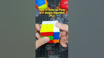 How To Solve The Aa Perm (Unique Algorithm) (PLL)
