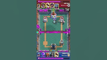 He tried to deactivate the king tower 💀