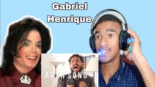 Earth Song - Gabriel Henrique (Cover Michael Jackson) Reaction