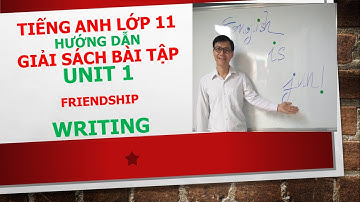 Tiếng Anh lớp 11 (Giải SBT) - Unit 1 - Writing - Exercise 1