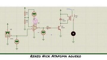 sensor de temperatura - Proteus
