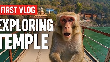 Monkey’s First Vlog at Kedarnath?! | My FIRST Travel Vlog Using AI 🎥🔥