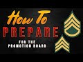 Top army promotion board tips