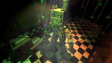 Springtrap Minecraft renders remake Old vs New / Prisma 3D legacy engine 2025