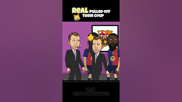 ⚽️🤣 Real Madrid Trolled Barça in the UCL!