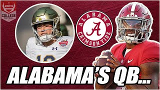 The QB battle is the BIGGEST STORYLINE for Alabama 😳 | The Matt Barrie Show