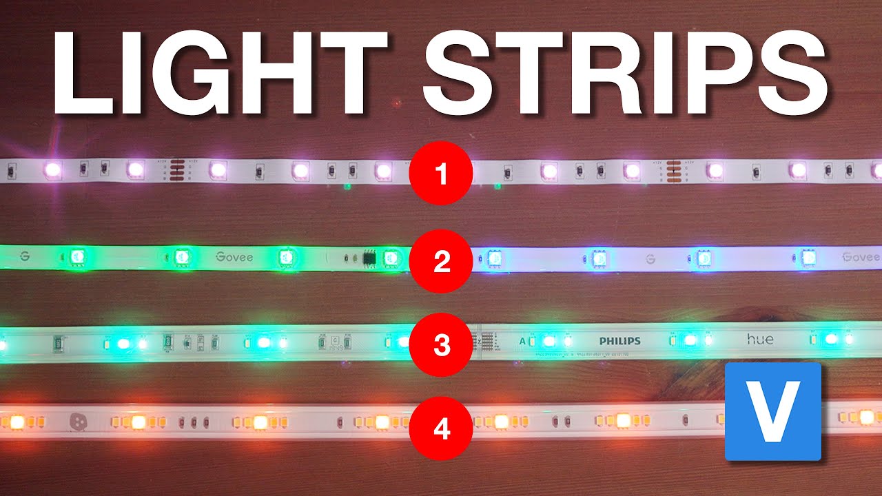 Strip Comparison | Nanoleaf, Philips Govee, Switchbot -