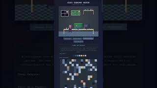 Cozy Gaming Setup in HTML, CSS &amp; JavaScript |Retro Pixel Art Animation | Creative Web Design Project
