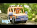 Fun in the car  bluey and bingos playtime  toy stop motion  bluey