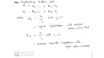 Hybrid Model for a Two-Port Model