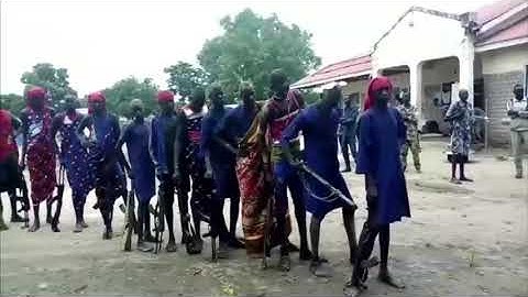 Civilians In Rumbek East, Lakes State Region Surrender Their Arms To The Government Ahead Of Deadlin