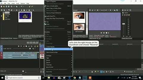 how to make confusion on Sony Vegas