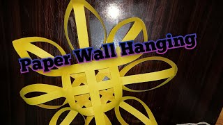 DIY Easy Paper Wall Hanging Decorations