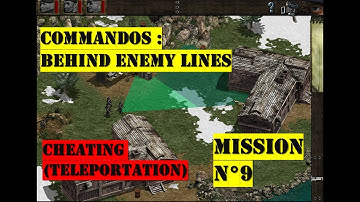 Commandos : Behind Enemy Lines - M9 - Gameplay - Full kill - Cheating (Telepor) - HD - enjoy !!