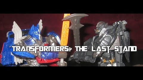 Transformers Stop Motion: The Last Stand | MOVIE