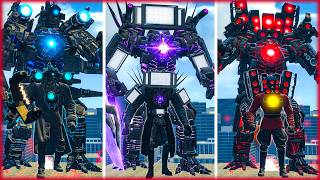 SIZE COMPARISON ULTRA SPEAKER BOSS VS SKIBIDI TOILET BOSSES, ASTRO JUGGERNAUT VS TITAN SPEAKERMAN