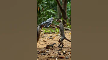 King Cobra Vs Mongoose Ultimate Predator Face Off 