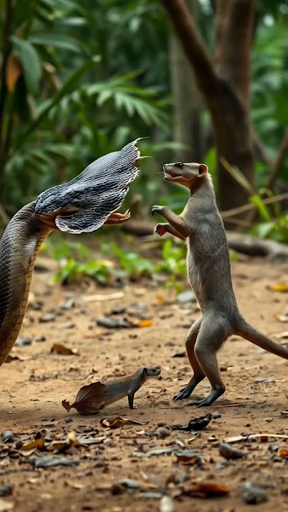 King Cobra vs Mongoose - Ultimate Predator Face Off