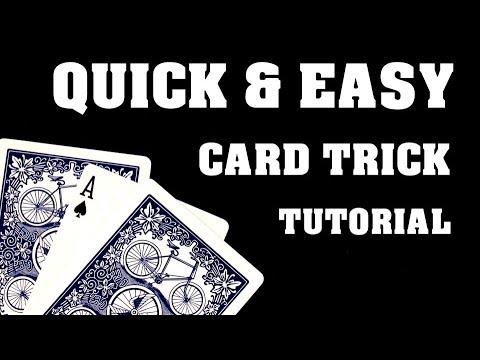 Quick & Easy Card Trick Tutorial !!!