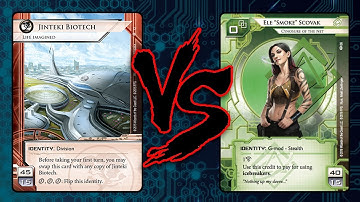 Android Netrunner   Crash Test #218 Jinteki Biotech Mushin Seven Kill VS Smoke Paragon R&D