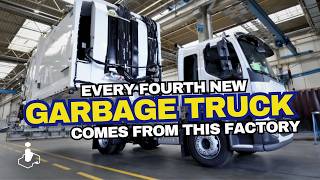 How is a GARBAGE TRUCK BODY made? - Factories in Poland