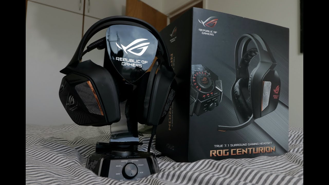 The True 7 1 Surround Asus Rog Centurion Review Youtube