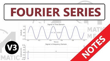 Fourier series | v - 3 | English | Notes | Higher Mathematics { HL } | Engineering | No audio
