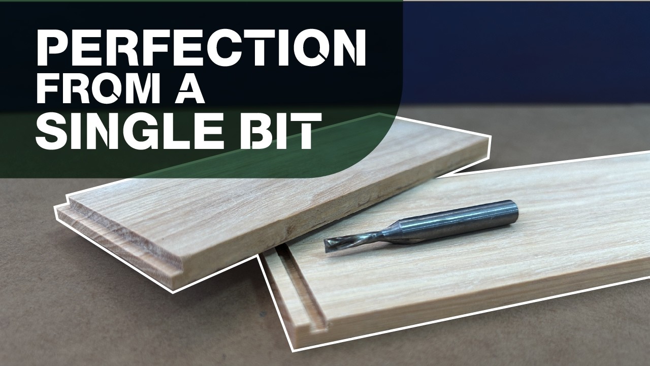 The Best Joinery Technique using a Single Router Bit