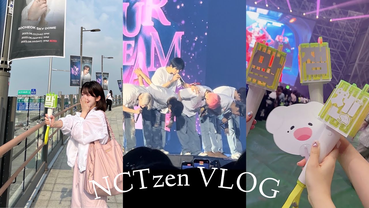 3년차 시즈니의 콘서트 VLOG💚(ft.엔시티드림) | 덕질 브이로그 | 드림쇼2 앙콘 | 시즈니 브이로그 | 나는지원