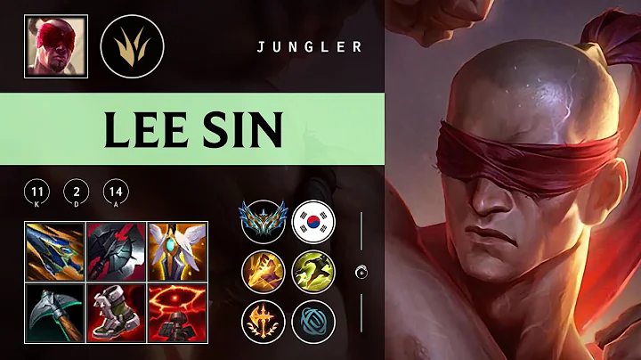 Lee Sin Jungle vs Jayce - KR Challenger Patch 25.24