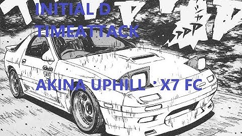 Initial Unity Fastest Time On Akina Uphill RX7 FC