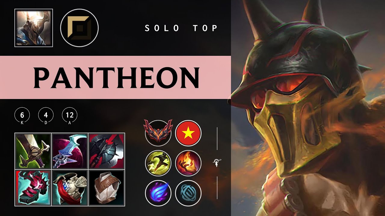 Pantheon Top vs Irelia - VN Grandmaster Patch 25.24