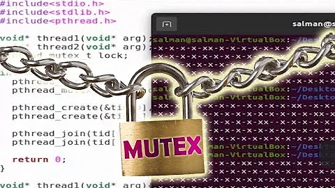 How to use Mutex locks with Threads in Linux in C, pthread library