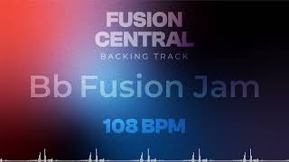 Bb fusion jam 108 bpm Backing Track