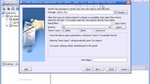 06-ADF.Create ADF Business Objects