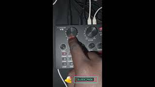 How to set your mg nux 100 guitar pedal to v8 sound card:works extremely perfect try it