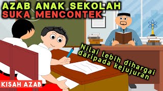 AZAB MURID SEKOLAH SUKA MENCONTEK AGAR DAPAT NILAI BAGUS DAN DIHARGAI GURU | SINETRON AZAB