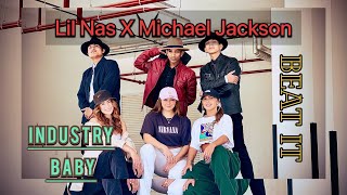 BEAT IT & INDUSTRY BABY Feat .Jack Harllow ( Lukka Mashup ) // Imran Shaikh Dance Choreography 