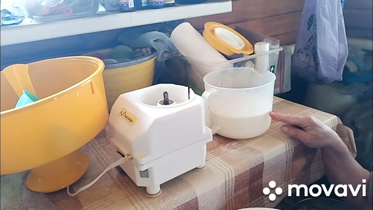 Кот Васька -балует.Первые сливки из козьего молока.Колбаска - YouTube