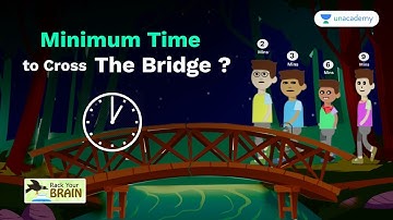 Crossing the Bridge Riddle - Find the Minimum time to cross the Bridge