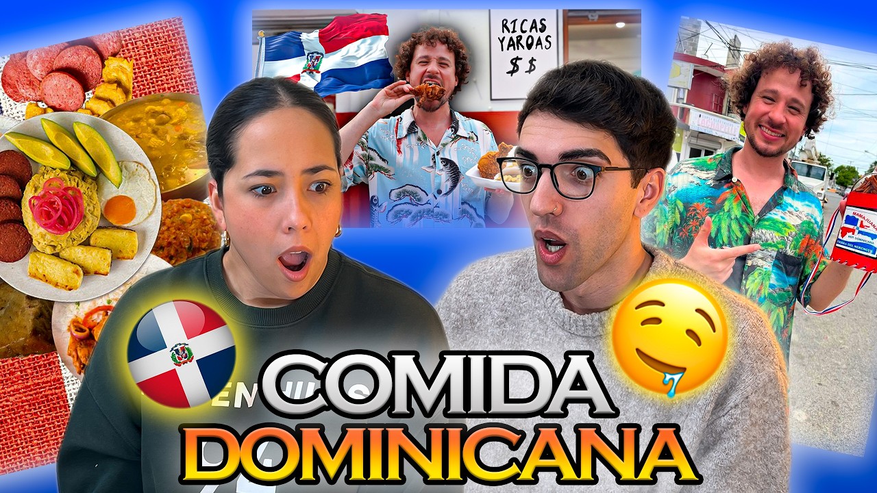 REACCIÓN ÉPICA: LUISITO COMUNICA probando COMIDA en REPÚBLICA DOMINICANA