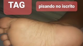 Tag Dos Pés Pisando Nos Iscritos