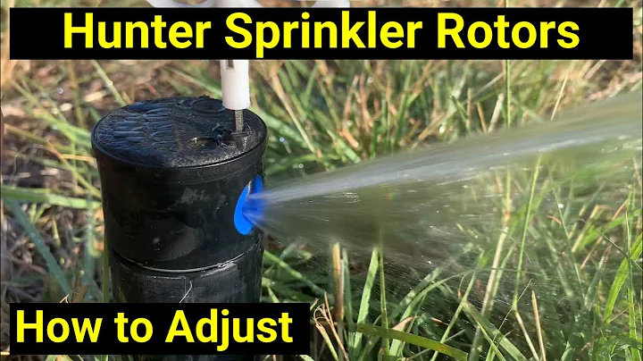 💧Hunter Irrigation ● How to Adjust Sprinkler Rotors Yourself ✅